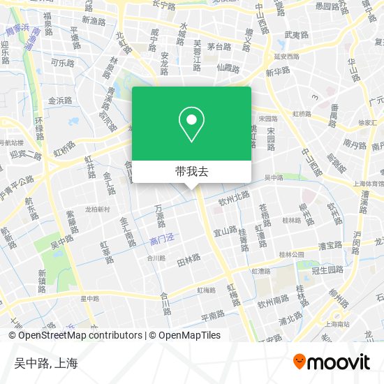 吴中路地图