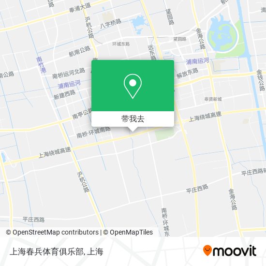 上海春兵体育俱乐部地图
