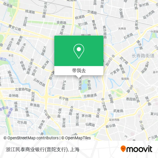 浙江民泰商业银行(普陀支行)地图