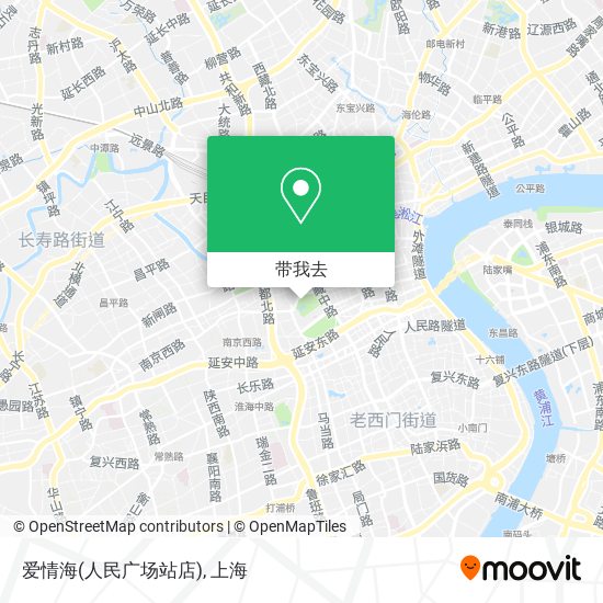 爱情海(人民广场站店)地图