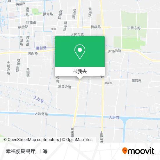 幸福便民餐厅地图