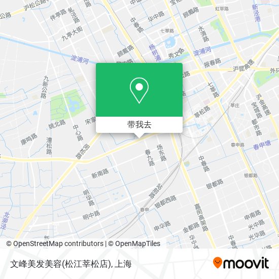 文峰美发美容(松江莘松店)地图