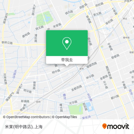 米莱(明中路店)地图