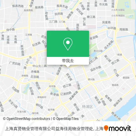 上海真贤物业管理有限公司益海佳苑物业管理处地图