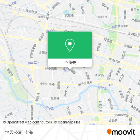 怡园公寓地图
