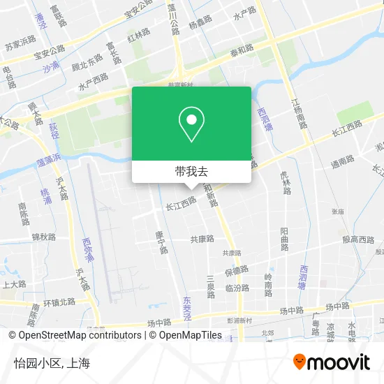 怡园小区地图