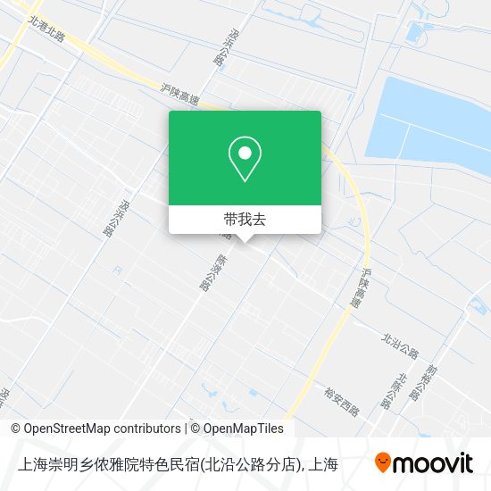上海崇明乡侬雅院特色民宿(北沿公路分店)地图