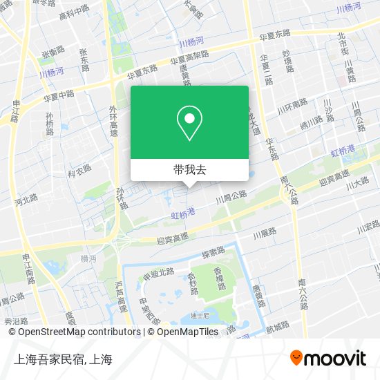 上海吾家民宿地图