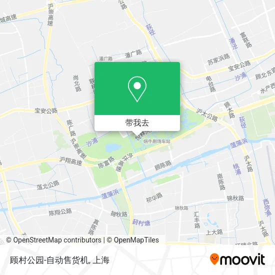 顾村公园-自动售货机地图