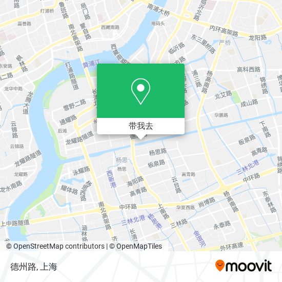德州路地图