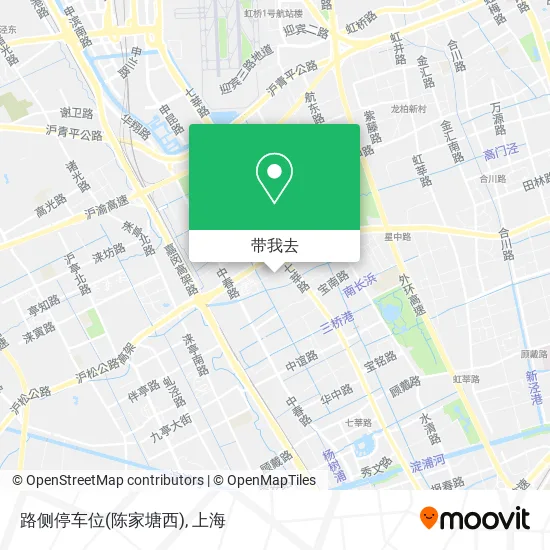 路侧停车位(陈家塘西)地图