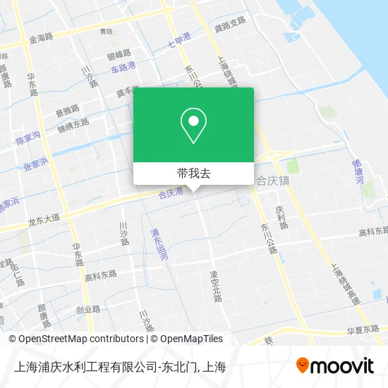 上海浦庆水利工程有限公司-东北门地图