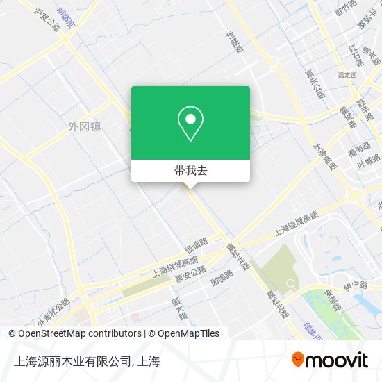 上海源丽木业有限公司地图