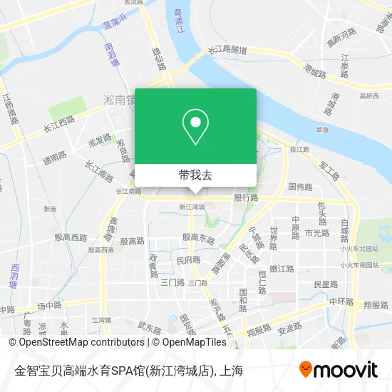 金智宝贝高端水育SPA馆(新江湾城店)地图
