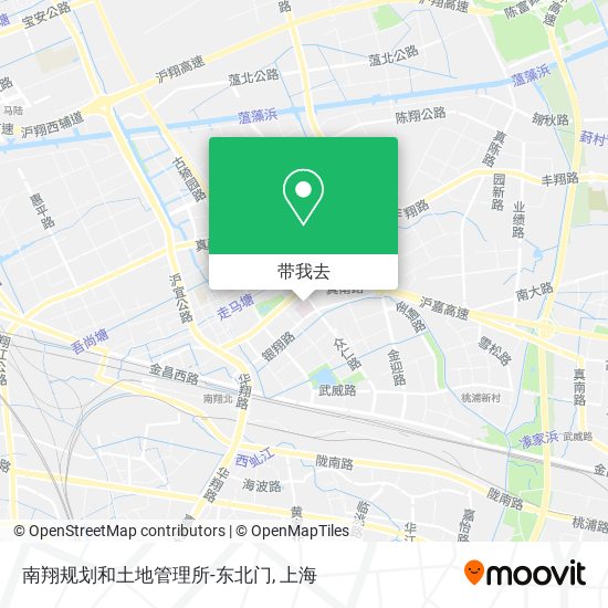 南翔规划和土地管理所-东北门地图