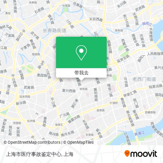 上海市医疗事故鉴定中心地图
