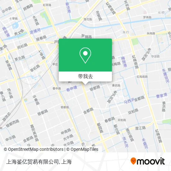 上海鉴亿贸易有限公司地图