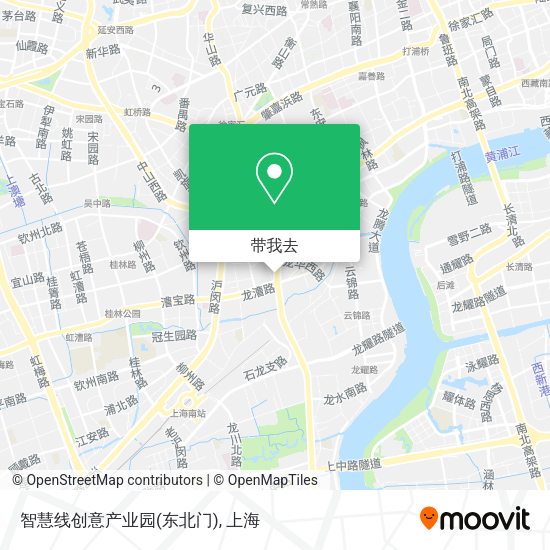 智慧线创意产业园(东北门)地图