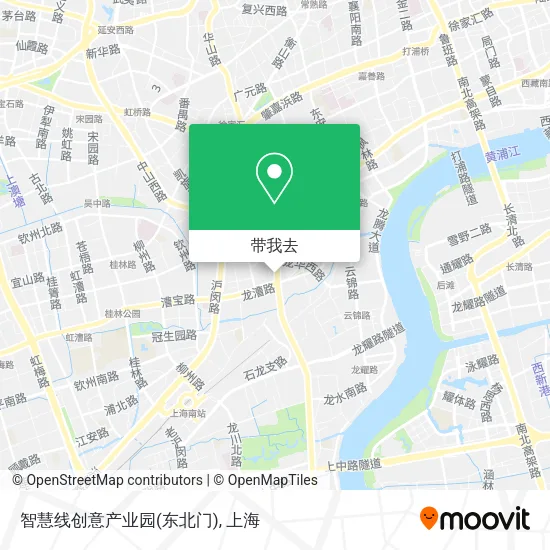 智慧线创意产业园(东北门)地图