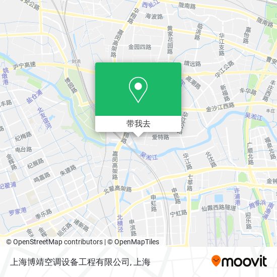 上海博靖空调设备工程有限公司地图