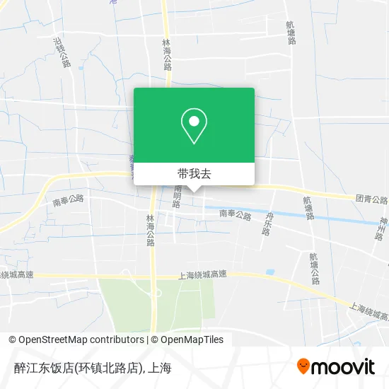 醉江东饭店(环镇北路店)地图
