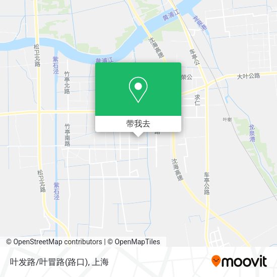 叶发路/叶冒路(路口)地图