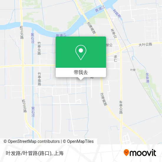 叶发路/叶冒路(路口)地图