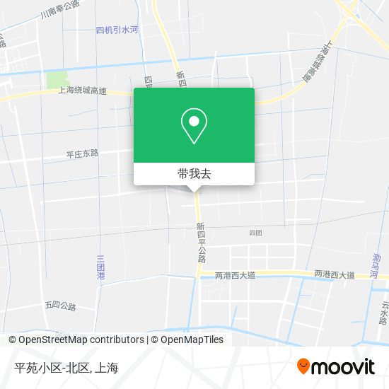 平苑小区-北区地图