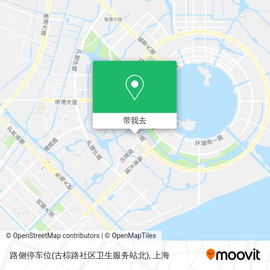 路侧停车位(古棕路社区卫生服务站北)地图