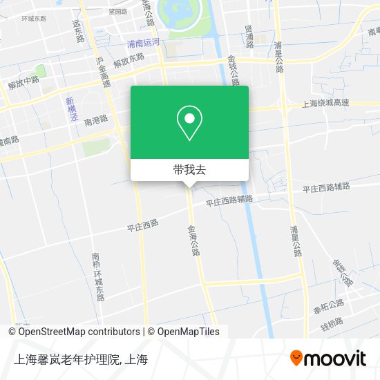 上海馨岚老年护理院地图