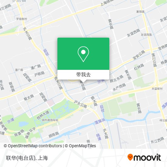 联华(电台店)地图