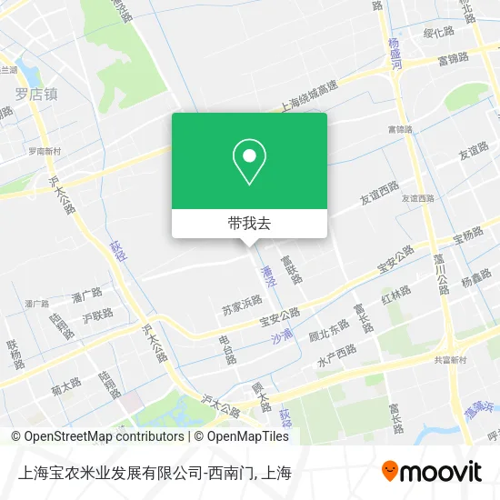 上海宝农米业发展有限公司-西南门地图