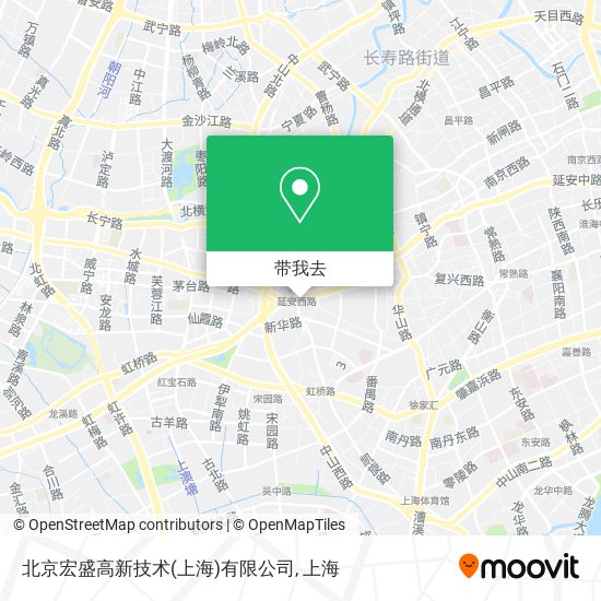 北京宏盛高新技术(上海)有限公司地图