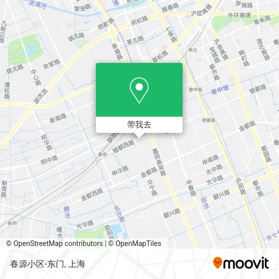 春源小区-东门地图