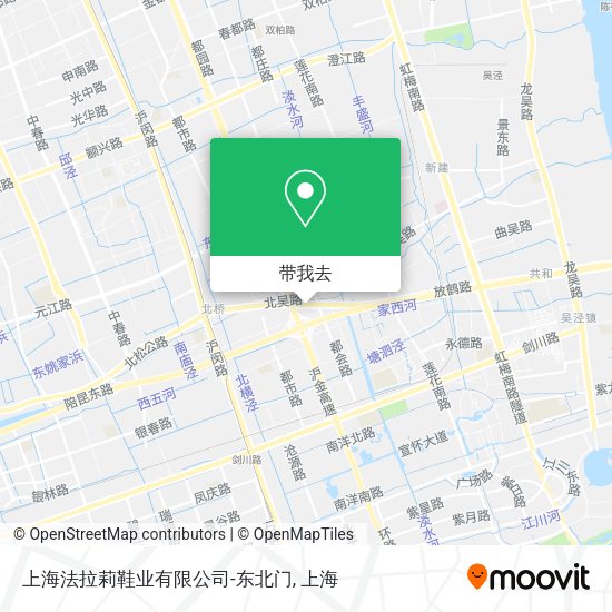 上海法拉莉鞋业有限公司-东北门地图