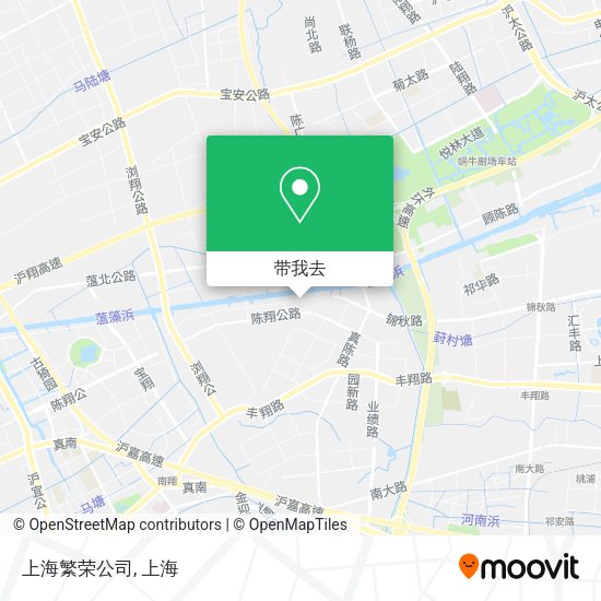 上海繁荣公司地图