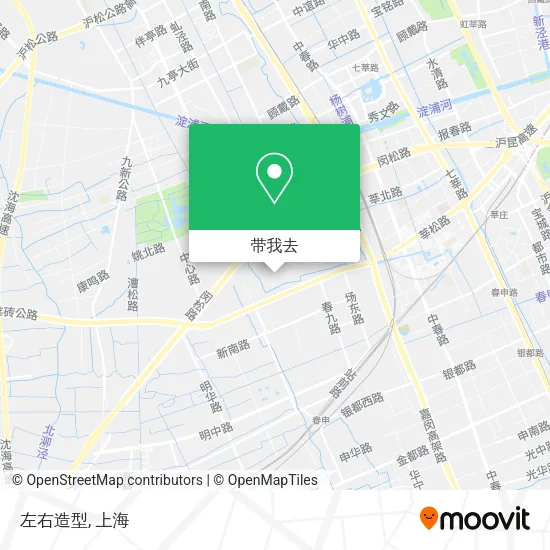 左右造型地图