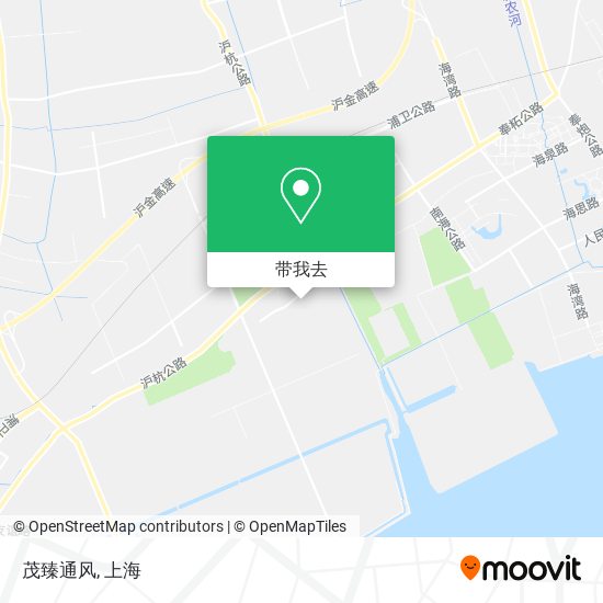 茂臻通风地图