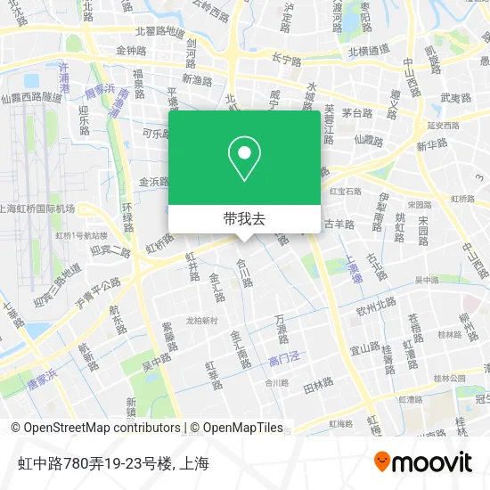 虹中路780弄19-23号楼地图