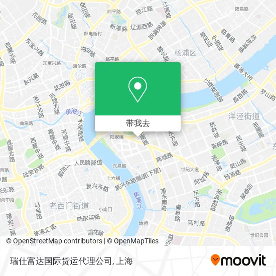 瑞仕富达国际货运代理公司地图