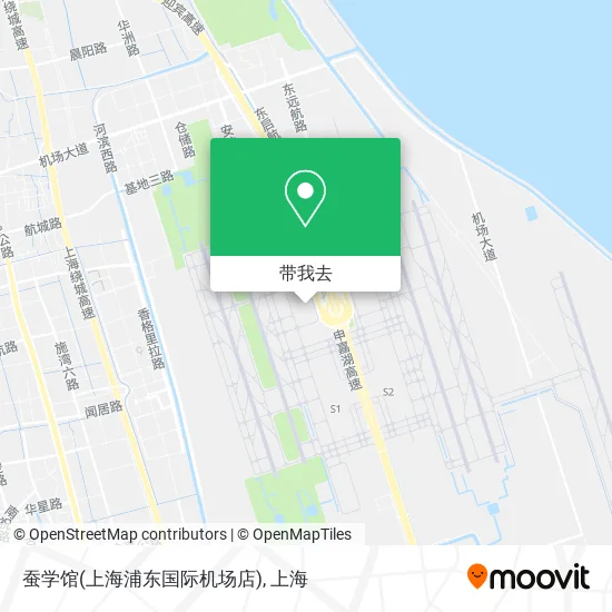 蚕学馆(上海浦东国际机场店)地图