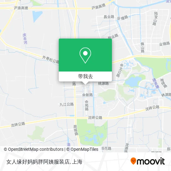女人缘好妈妈胖阿姨服装店地图