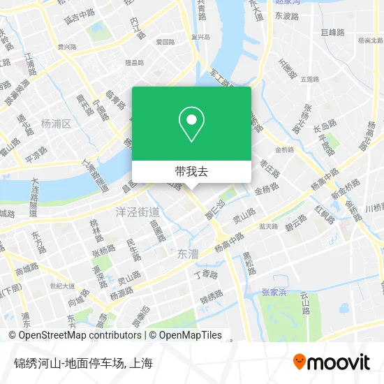锦绣河山-地面停车场地图