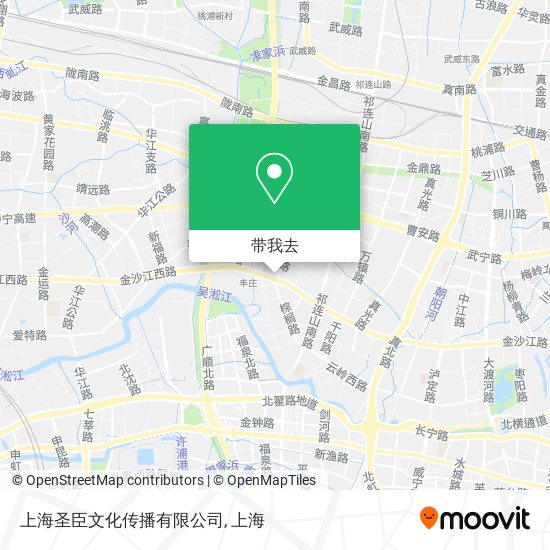 上海圣臣文化传播有限公司地图