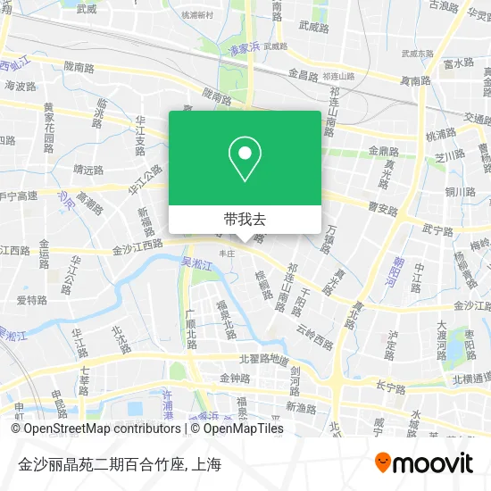 金沙丽晶苑二期百合竹座地图