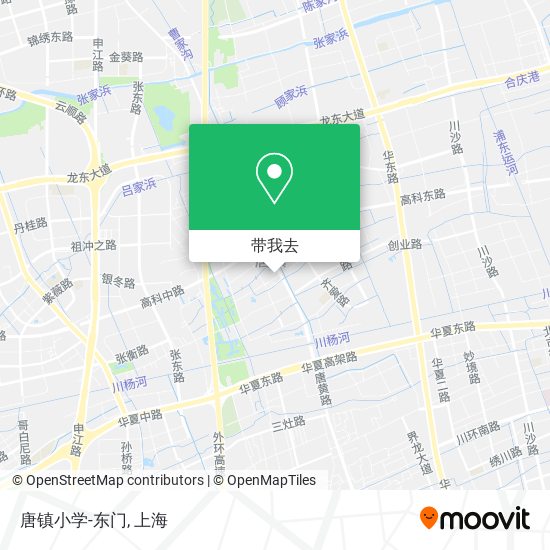 唐镇小学-东门地图