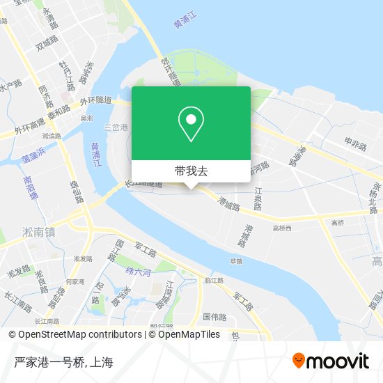 严家港一号桥地图