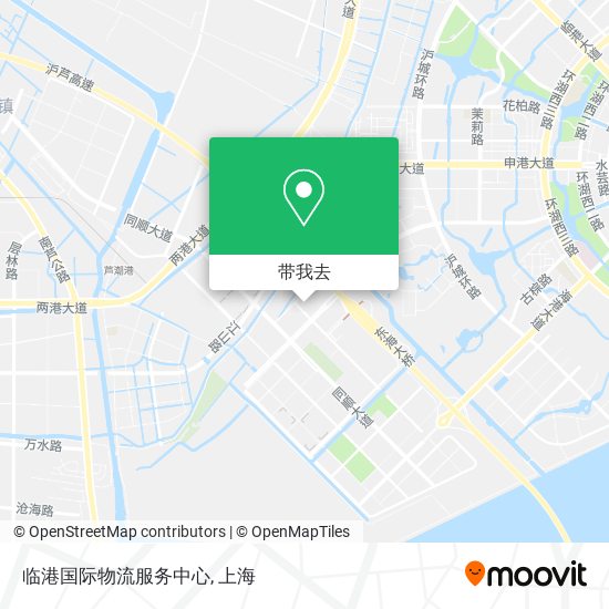 临港国际物流服务中心地图