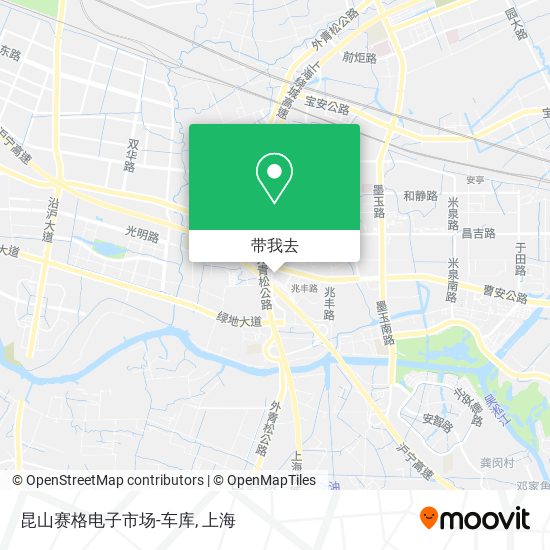 昆山赛格电子市场-车库地图