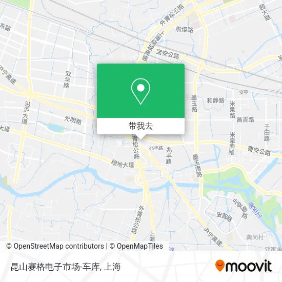 昆山赛格电子市场-车库地图